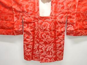 大正ロマン　花模様織り出し道行コート